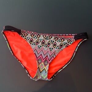 Xhilararation Geometric Print Bikini Bottom
